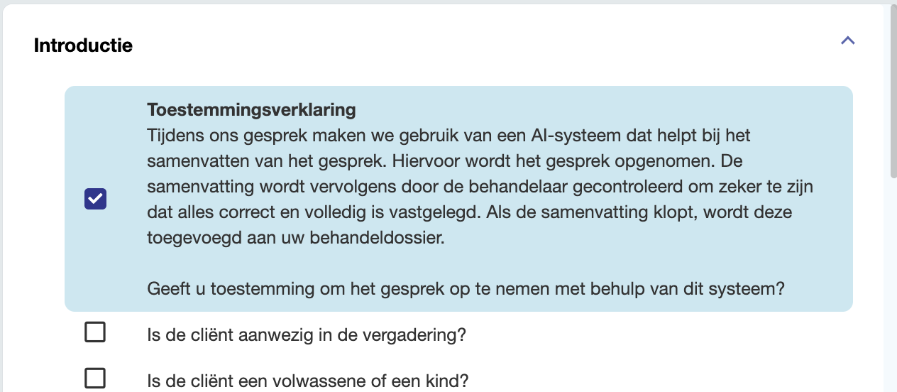 Toestemmingsverklaring