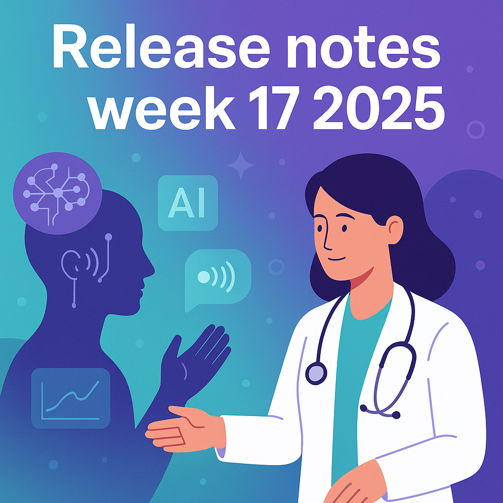 Release notes week 17 2025